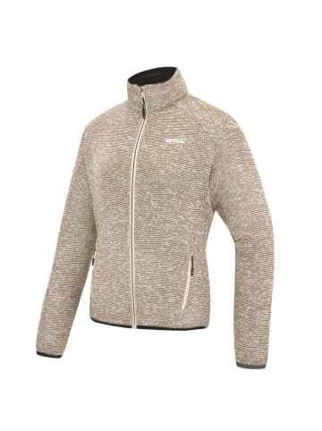 Regatta Newhill Midlayer Strickfleecejacke in Brly White