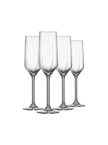Ritzenhoff & Breker 4er Set Sektgläser Jive 220 ml transparent in transparent