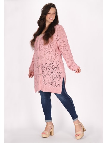 gaya Damen Plus Size Cardigan in Pink