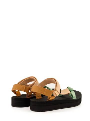 Teva Plateausandalen Midform Universal in Clay Multi