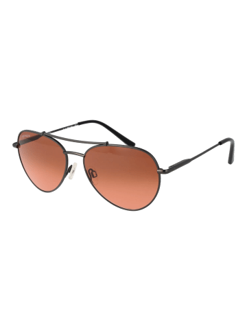 Serengeti Unisex Sonnenbrille Flieger Schwarz