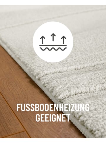 Wecon Home Badteppich Marc in weiß