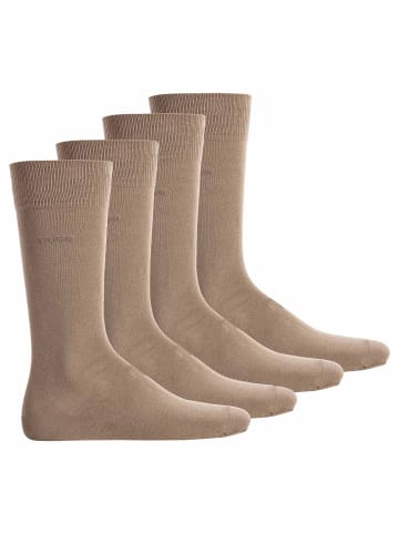 BOSS Socken 4er Pack in Beige