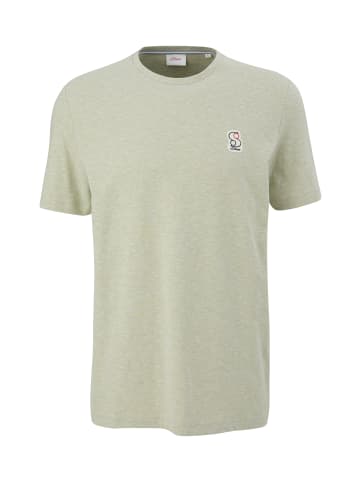 s.Oliver T-Shirt in 78W2_tannengrün