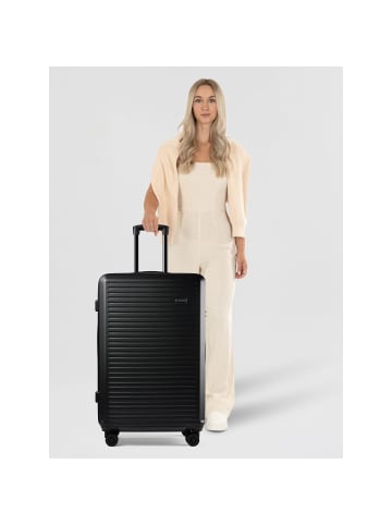 Nowi Faro 4 Rollen Trolley L 76 cm in schwarz