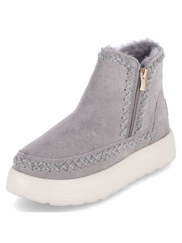 Cafè Noir Schlupfstiefel in grau