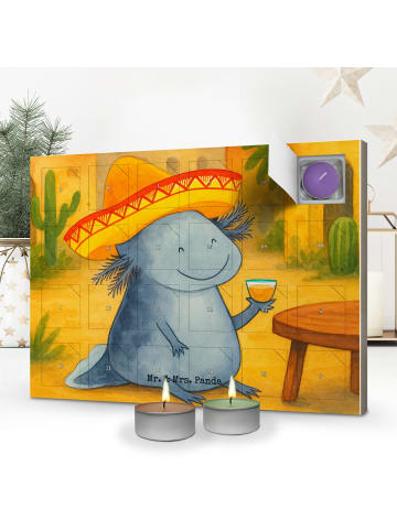 Mr. & Mrs. Panda Adventskalender Axolotl Tequila Design ohne Spruch in Weiß