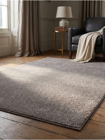 KADIMA DESIGN Teppich Kurzflor Waschbar Einfarbig MAIN Strapazierfähig OEKO-TEX in Beige