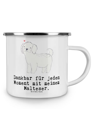 Mr. & Mrs. Panda Haferl Malteser Moment mit Spruch in Weiß