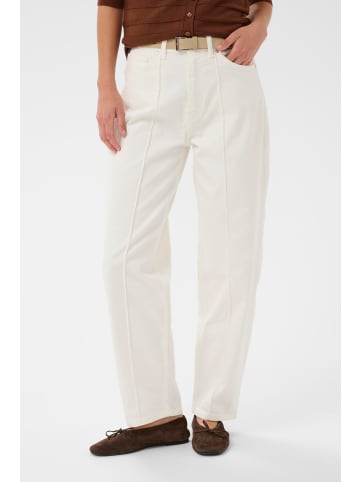 Soaked in Luxury Jeans SLRina Lockere Passform in Whitecap Gray