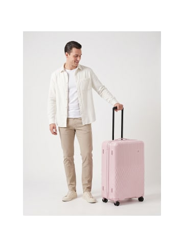 Pack Easy Flow 4 Rollen Trolley L 75 cm mit Dehnfalte pink