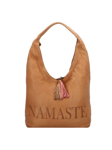 TASCHENDIEB Freundgasse Shopper Tasche Leder 35 cm in camel