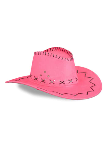 relaxdays 10x Cowboyhut in Pink