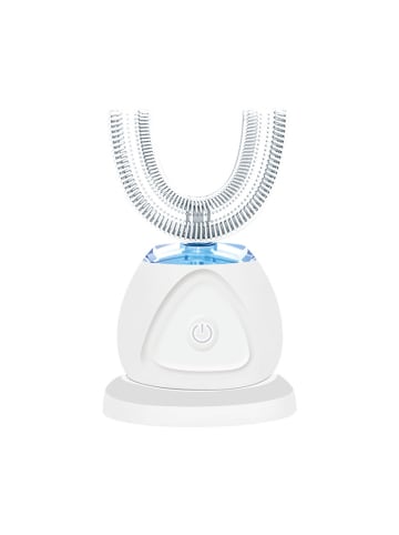 Paloma Beauties Aufladbare elektrische U-Zahnbürste mit Schalltechnologie in Weiß