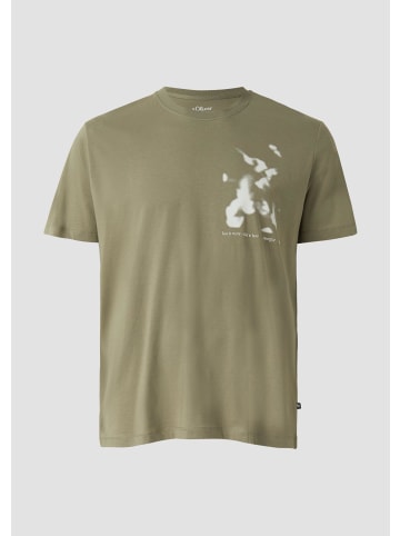 s.Oliver T-Shirt in 78D2_olivgrün