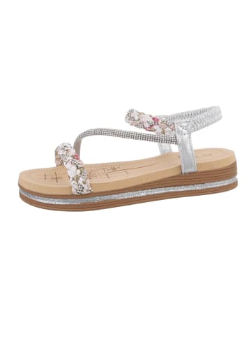 Ital-Design Sandale & Sandalette in Silber