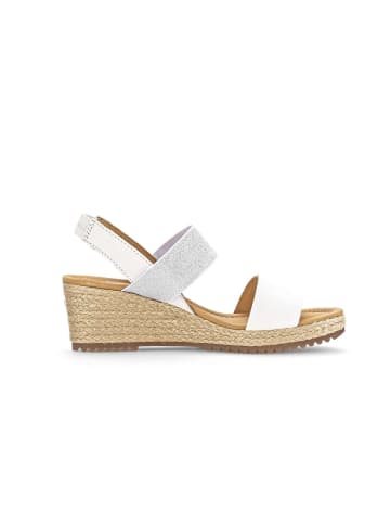 Gabor Keilsandaletten in weiß