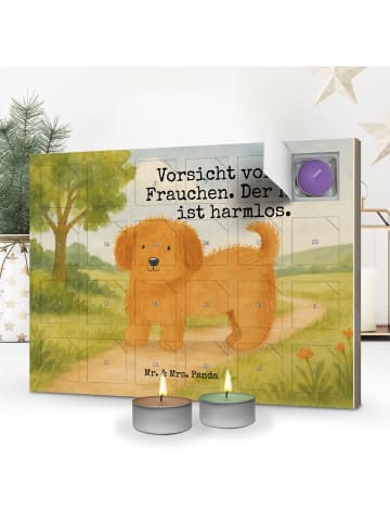 Mr. & Mrs. Panda adventskalender mit kerzen Hund Flauschig Desig... in Weiß