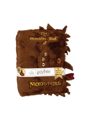 Schmidt Spiele Plüschfigur Kissen Harry Potter, Monsterbuch, 32 cm, ab 6 Monate