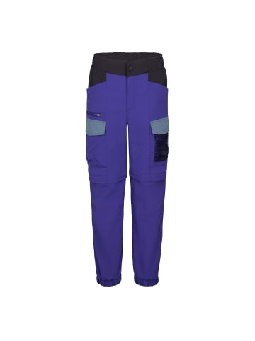 Trollkids Zipp-Off-Cargohose Lillesand in glow blue