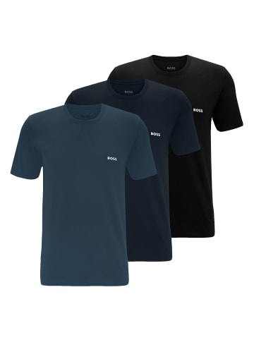 BOSS 3er Pack T-Shirts Crew-Neck in Mehrfarbig