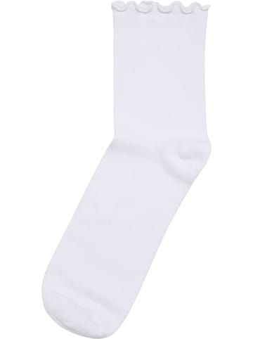 Urban Classics Urban Classics Ruffle Socks 3-Pack in black+white+heathergrey