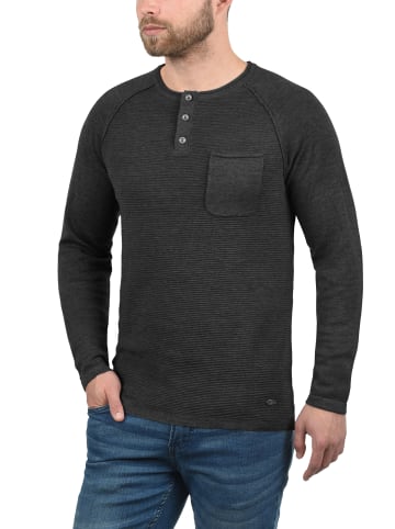 BLEND Strickpullover BHOtto in Dunkelgrau