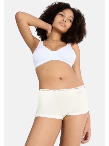 Sloggi Short Slip GO Crush in Silk white