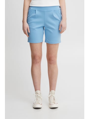 ICHI Shorts in blau