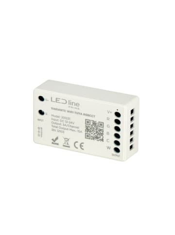 LED Line LED Line Prime Controller Variante LED RF WiFi Tuya RGBCCT in Weiß