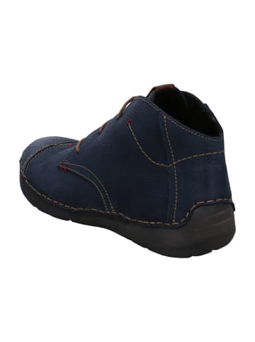 Josef Seibel Komfort Schnürschuhe in Blau