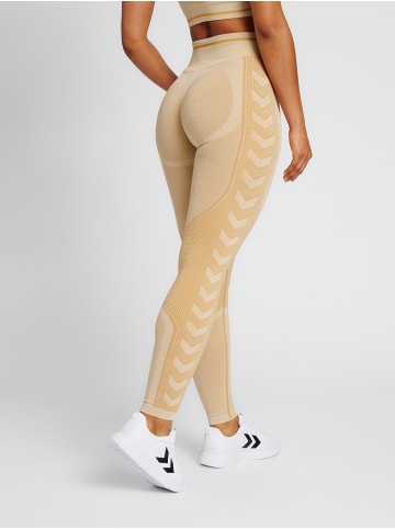 Hummel Leggings Hmlmt Lulu Multisport Damen in CURDS & WHEY MELANGE