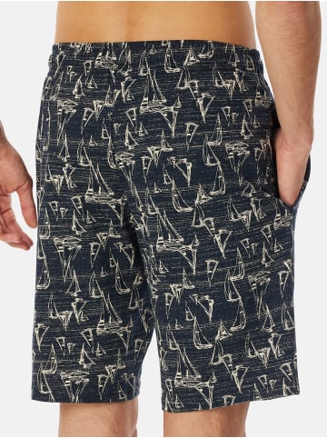 Schiesser Pyjamashorts Mix & Relax Bermuda in navy