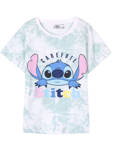 Cerda T-Shirt Disney Lilo & Stitch Carefree in Weiß