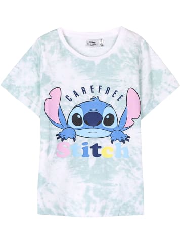 Disney T-Shirt Disney Lilo & Stitch Carefree in Weiß