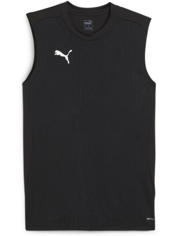 Puma T-Shirt "TeamFinal Training Jersey SL" in Schwarz