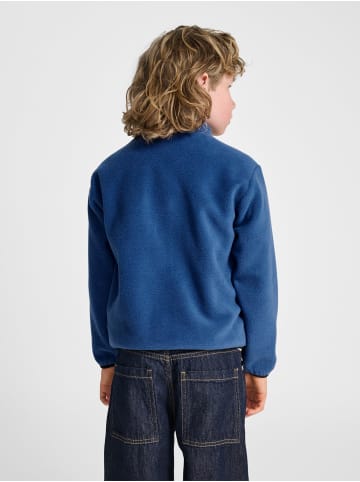 Hummel Reißverschluss Jacke Hmljr Fleece Kinder in TRUE NAVY