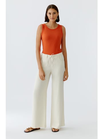 Oui Top FILIZ in burnt tangarine