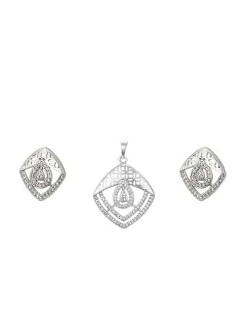 faina Women Jewelry Set in Silver