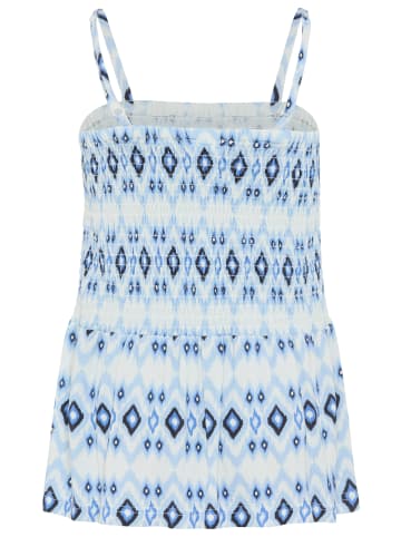 Kangaroos T-Shirt in hellblau gemustert