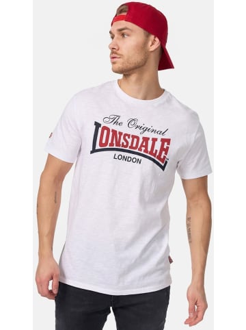 Lonsdale T-Shirt "Aldingham" in Weiß