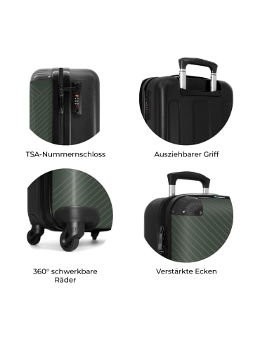 NoBoringSuitCases Suitcase, Handgepäck, Koffer, Trolley, Reisekoffer Leichtgewicht mit