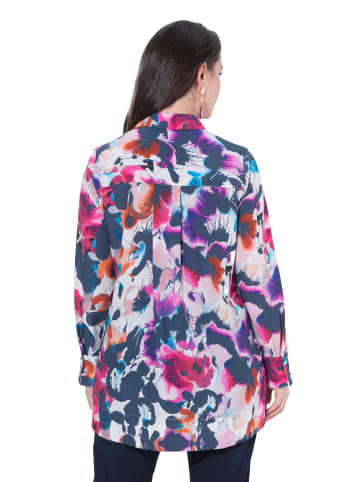 Ulla Popken Hemdbluse in schneeweiß