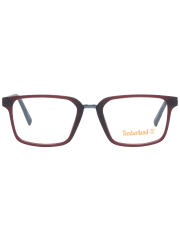 Timberland Männer Optische Fassungen Quadratisch Burgundisch