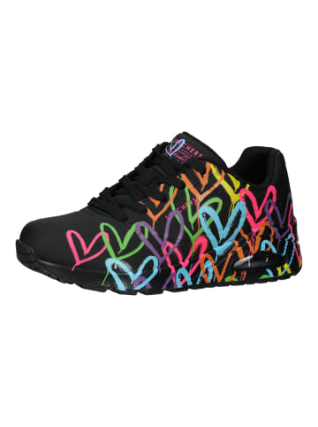 Skechers Sneaker in Schwarz Multi