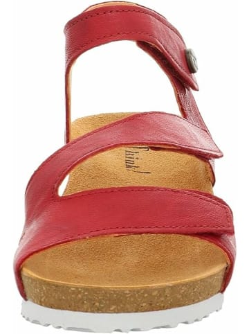Think! Komfort Sandalen für Damen in rot