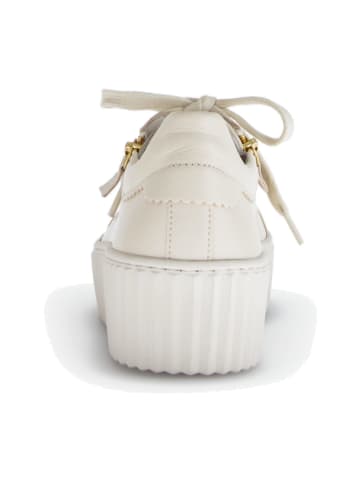 Gabor Sportliche Schnürschuhe in Beige