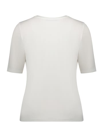 Betty Barclay Basic Shirt kurzarm in Rohweiß