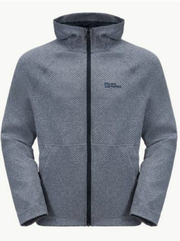 Jack Wolfskin Fleecejacke FERNWEH HOODED JKT M in Grau