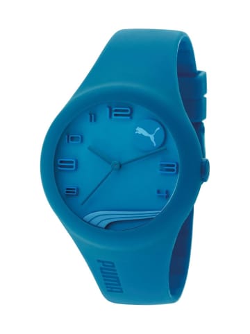 Puma Time Quarzuhr in Blau 43 mm